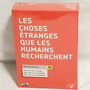 ❤️ BNIB Sealed "Les choses étranges que les humains recherchent" French Game